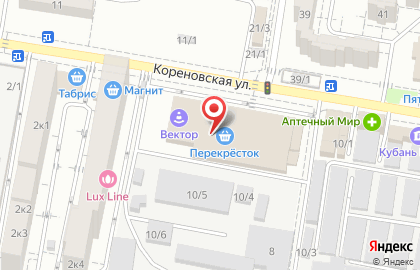 СушиВесла на Кореновской улице на карте