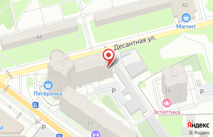 Косметология на Десантной улице на карте