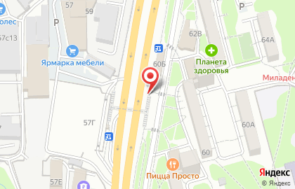 Киоск печатной продукции Печать Владивосток на проспекте 100-летия Владивостока на карте
