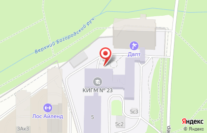 Колледж индустрии гостеприимства и менеджмента №23 в Москве на карте