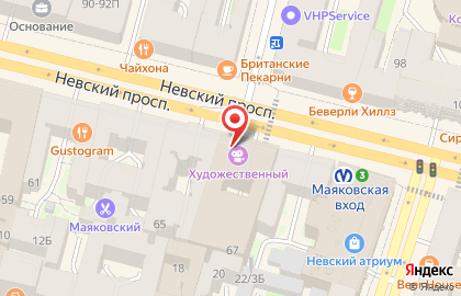 Банкомат Газпромбанк в Санкт-Петербурге на карте