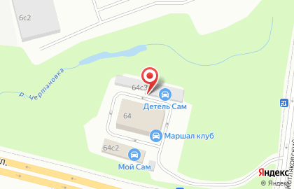 Автосервис в Москве на карте