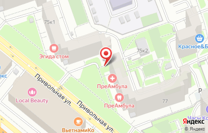 Детская поликлиника "ПреАмбула" в Жулебино. на карте