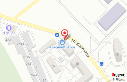 Магазин Авокадо на улице Королёва на карте