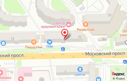 Салон-парикмахерская Семейная на Московском проспекте на карте