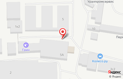 Фабрика дверей КРОНА в Октябрьском районе на карте