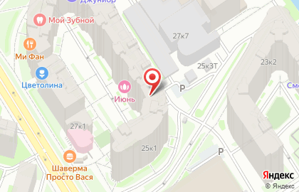 Автошкола Промстрой в Василеостровском районе на карте