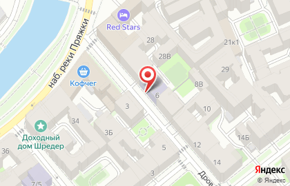 Автогарант в Дровяном переулке на карте