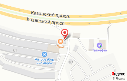 Салон автозапчастей для грузовых иномарок на карте