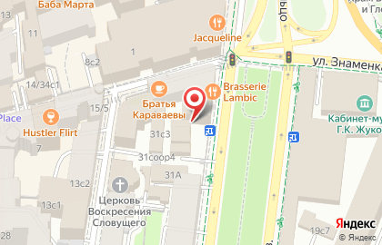 ЗАО Промсбербанк на Гоголевском бульваре на карте