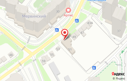 Салон красоты Kiki на Мервинской улице на карте