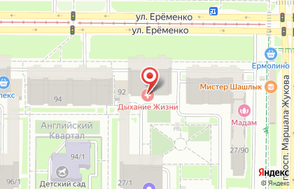 Медицинский центр Доктор Здесь в Ростове-на-Дону на карте
