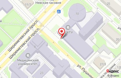 Химчистка Realstar на Шереметевском проспекте на карте