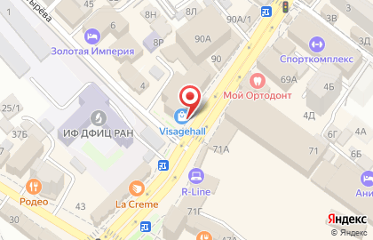 Магазин косметики и парфюмерии Визаж Холл в Советском районе на карте