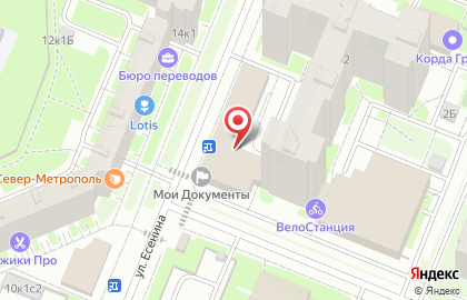 Салон красоты в Санкт-Петербурге на карте