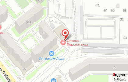 Салон оптики Перспектива на улице 250-летия Челябинска на карте