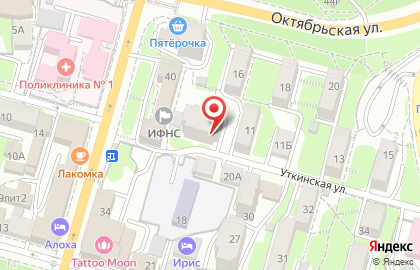 Консультативно-оздоровительный центр Тяньши на Уткинской улице на карте