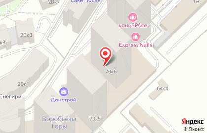 Автошкола Lanister на Мосфильмовской улице на карте