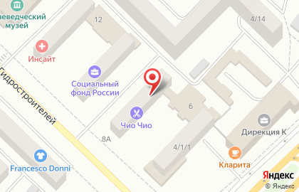 Подиум в Казани на карте