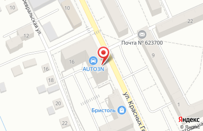 Мини-маркет Пив & Ко на улице Красных Героев на карте
