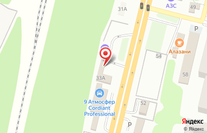 Автосервис в Тамбове на карте
