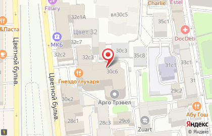 Компания по ремонту окон РемПластМСК на Цветном бульваре на карте