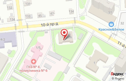 Мировые судьи Советского района в 10-м проезде на карте