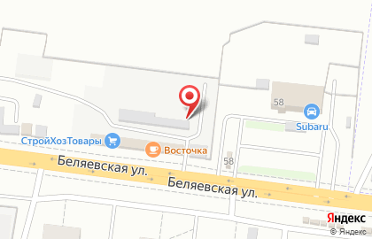 Арендная компания Оренпрокат на Беляевской улице на карте