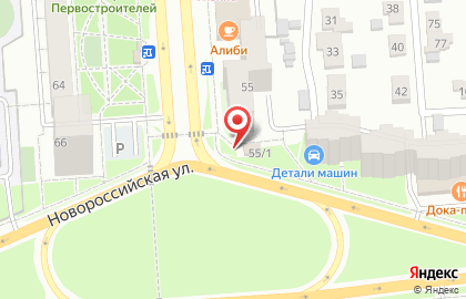 Продуктовый магазин в Челябинске на карте