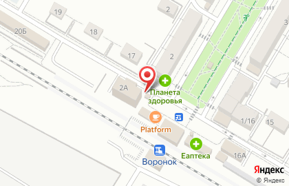 Киоск фастфудной продукции Office на улице Пушкина на карте