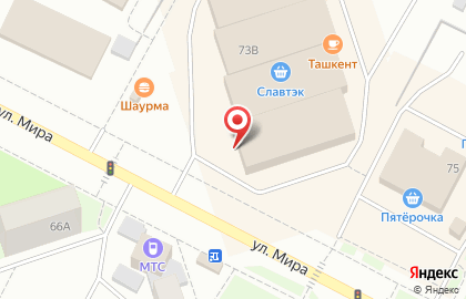 Магазин колбасных изделий Гурман в Ханты-Мансийске на карте
