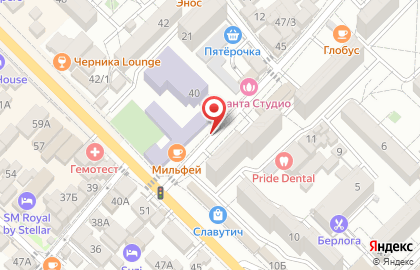 Магазин мясной продукции Фабрика качества на карте