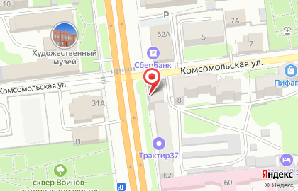 Нотариус Полётова Е.С. на карте