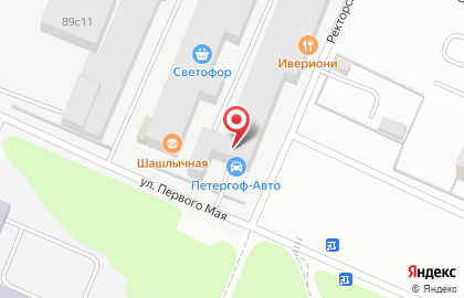Пекарня КруаСаныч в Петродворцовом районе на карте