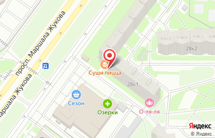 Компания Tubor на проспекте Маршала Жукова на карте