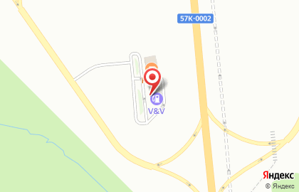 АЗС VV в Орджоникидзевском районе на карте