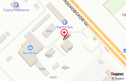 Автостоянка на Московском шоссе (Шушары), 160Б на карте