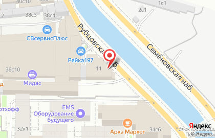 Хостел №1 Moscow на карте