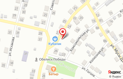 Парикмахерская, ИП Наврузалиев Р.А. на карте