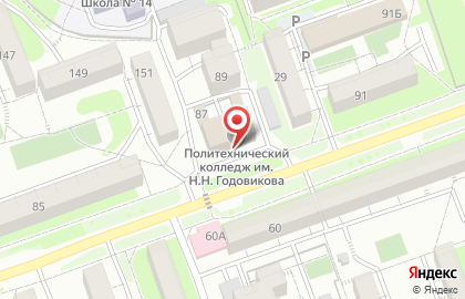 Адвокат Кеберт Н.Ю. на карте