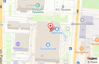 Магазин хлебобулочных изделий Сдобная лавка на улице Ленина на карте