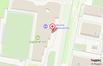 Спортивный клуб художественной гимнастики Колибри Стар в Москве на карте