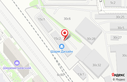 Мебельная фабрика Шарм Дизайн в Москве на карте