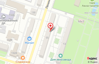 Производственная компания Синтек на улице Ленинградской на карте