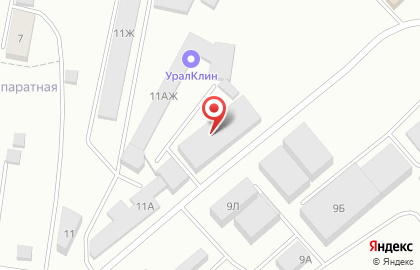 Торговая компания Алитет-Екатеринбург на карте