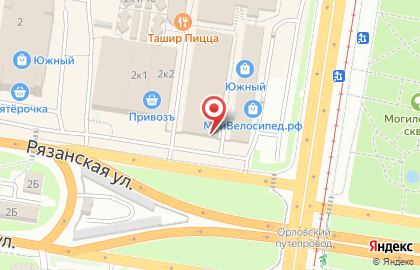 Магазин товаров для рыбалки Пираньи в Привокзальном районе на карте