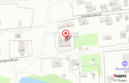 Столовая в Туле на карте