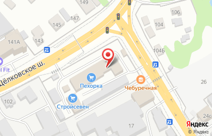 Магазин строительных материалов в Москве на карте