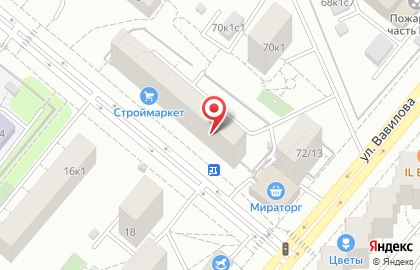 Магазин товаров для верховой езды Кони и Пони в Гагаринском районе на карте