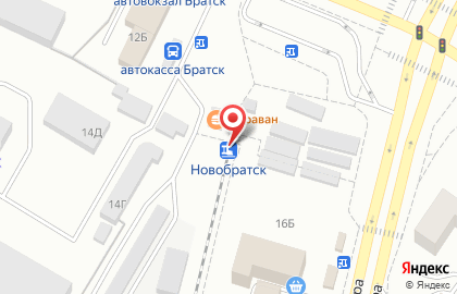 Киоск по продаже билетов Байкальская пригородная пассажирская компания на карте